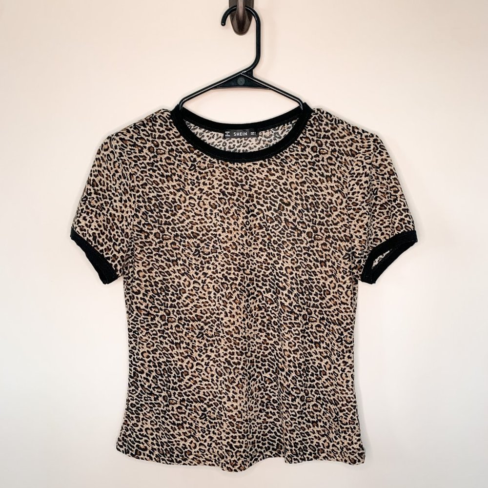 SHEIN | Animal Print Tee